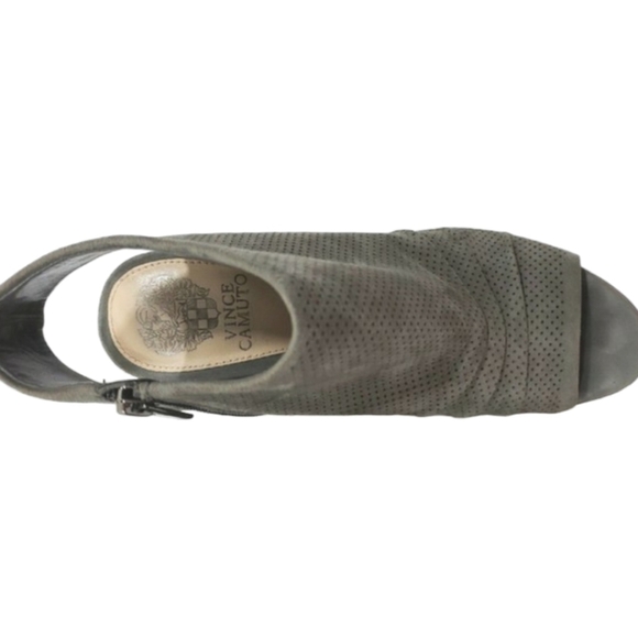 Vince Camuto Gray Open Toe Ankle Boots-Size 8M/38.5~~New - Picture 4 of 11